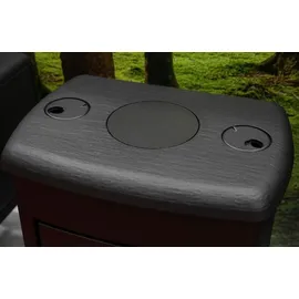 biomasa on Plamen Amity 3 Gusseisen Schwarz/Abdeckplatte Gusseisen