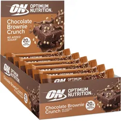 Optimum Nutrition Protein Crisp Bar (10x65g) Chocolate Brownie Crunch Einheitsgröße