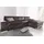 DOMO collection Eckcouch Kunstleder 2-Sitzer Braun