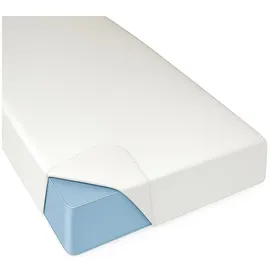 Traumschlaf wasserdichtes Spannbetttuch 160 x 200 cm weiß