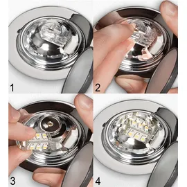 goobay LED-Stiftsockellampe 30584 1,2 W G4 warmweiß