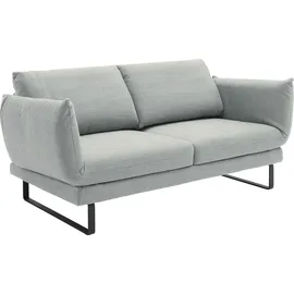 Schöner Wohnen 2-Sitzer "Spin, Multifunktionssofa, bequem und hochwertig verarbeitet", silber, B:228cm H:85cm T:215cm, 100% Polyester, SCHÖNER WOHNEN-KOLLEKTION, Sofas, Drehsitz-Funktion, USB-Anschluss, Armlehnfunktion, Rückenverstellung