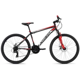 KS-Cycling Xtinct 26 Zoll RH 46 cm schwarz/rot