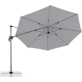 Doppler Active Ø 370 cm hellgrau