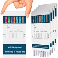 5x 10in1 Multi Drogentest Urintest – Drogenschnelltest THC, Kokain, Amphetamine
