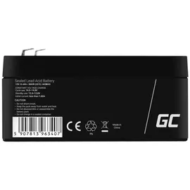 Green Cell GC AGM43 3,4Ah | Blei-Vlies-Akku, AGM 12V 3,4 Ah