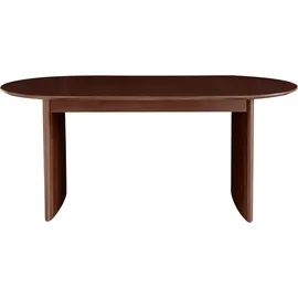 LeGer Home by Lena Gercke Esstisch "Melinda, TOPSELLER, OTTOs Choice", braun, B:180cm H:77cm T:90cm, LEGER HOME BY LENA GERCKE, Tische, Runde Esstische Esstisch Holz-Esstische, aus massivem Eschenholzfurnier, in zwei Breiten erhältlich