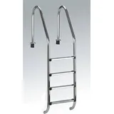 SUMMER FUN Poolleiter Edelstahl silber 150 cm