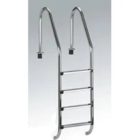 SUMMER FUN Poolleiter Edelstahl silber 150 cm