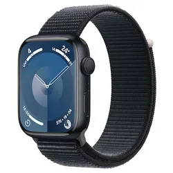 Apple Watch Series 9 GPS 45mm Aluminium Mitternacht Sport Loop Mitternacht