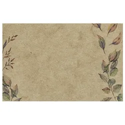 Home Fashion®, Platzkarte "Colored Leaves", Platzkarte für die Tischdekoration, zum Beschreiben, 10 Stück pro Pack