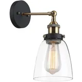 Italux Francis (E27) Schwarz Gold