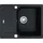 Franke Maris Urban UBG 611-62 links Einbauspüle fragranit schwarz Excenterbetätigung 1000 x 500 mm