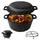 Joeji's Kitchen Dutch Oven 4,7 L Gusseisen Schwarz