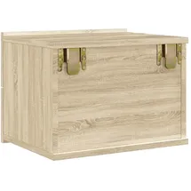 vidaXL Nachtschrank Sonoma-Eiche 40 x 30 x 30 cm Beige