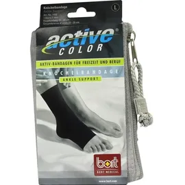 Bort ActiveColor Knöchelbandage L schwarz