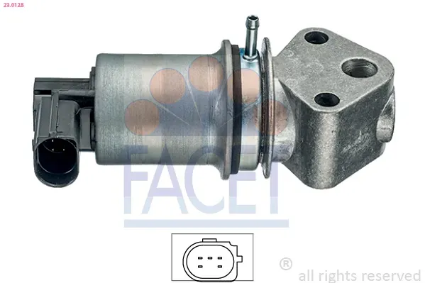 FACET AGR-Ventil 230128 für VW
