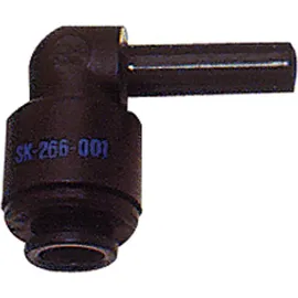 Riegler Einsteck-Winkelverbinder POM, Stutzen 5 mm, Schlauch-Außen- Ø5