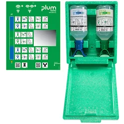Plum - Augen-Notfallstation DUO 4862 in Wandbox