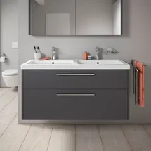 Duravit D-Code Waschtischunterschrank, 2, Auszüge, DC4674010490000,