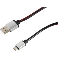 S-Conn 14-50096 USB Kabel 0,9 m USB 2.0 USB A Micro-USB B schwarz 0,9m