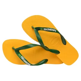 havaianas Brasil Logo Gelb 39