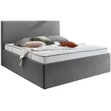 SUN GARDEN Calgary Polsterbett Holzwerkstoff/Polyester - Grau,