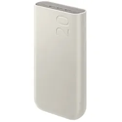 Samsung Powerbank 20.000 mAh 45 Watt, Beige