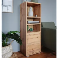 Möbel Boss Bücherregal INGAMAR 45 x 131 x 37 cm Braun