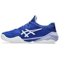 ASICS Court FF 3 Novak Clay Sneaker, Blue/Fresh AIR, 46.5 EU