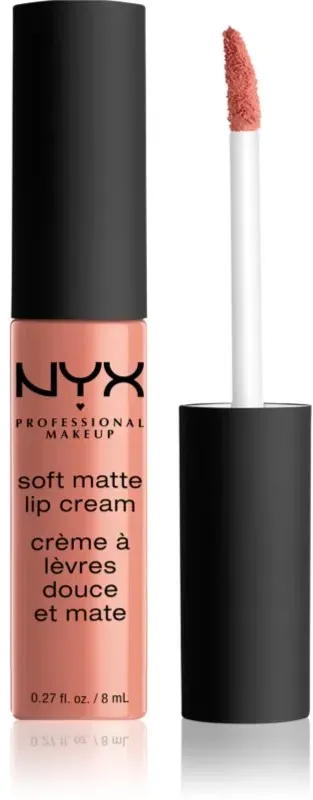 NYX Professional Makeup Soft Matte Lip Cream leichter, matter Flüssig-Lippenstift Farbton 02 Stockholm 8 ml