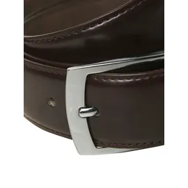 JACK & JONES Herrengürtel Polyurethan Braun 80