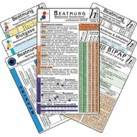 Hawelka Verlag Beatmungs-Karten-Set - professional 2016 (7er-Set) - Medizinische