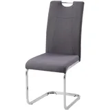 Hti-Living Schwingstuhl KellyC Polyester grau