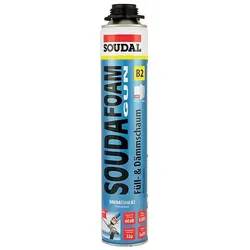 SOUDAFOAM B2 - gebrauchsfertiger Polyurethan-Hartschaum / Bauschaum - für Pistole - Dose 750 ml ** 1l/10,65 EUR