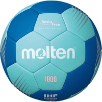 Molten Handball H1F1800-CB, Größe: 1, Farbe: Cyan/blau, Resin Free