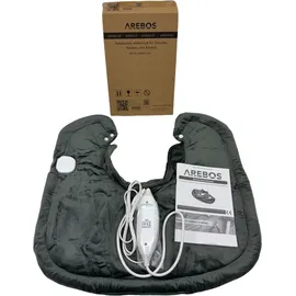 Arebos Heizkissen 56x52 cm schwarz