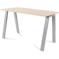 Rocada Schreibtisch Blanca BxTxH 120x60x73cm Gestell grau Platte Melamin