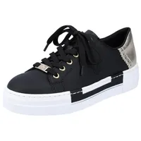 Rieker Sneaker schwarz gold N4931-00