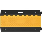 Urbanus Schlauch- u.Kabelbrücke L900xB500xH50mm Gum.schwarz/gelb 5 Kanäle