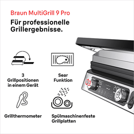 Braun Multigrill 9 Pro CG 9160 Kontaktgrill