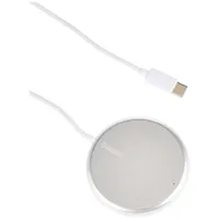 Baseus Simple Mini Magnetic Wireless Charger, Weiss