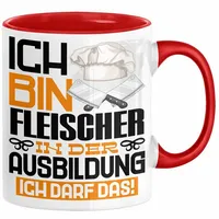 Trendation Fleischer Ausbildung Tasse Geschenk Ich Bin Fleischer In