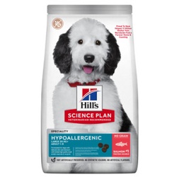 Hill's Adult Large Hypoallergenic Hundefutter mit Lachs 2 x 14 kg