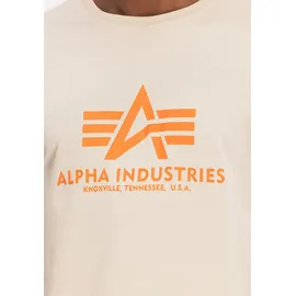 Alpha Industries Basic T-Shirt beige 3XL