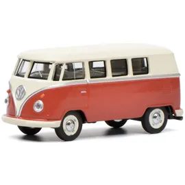 Schuco 452017100 - VW T1 Bus Rot/Weiß 1:64