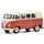 Schuco 452017100 - VW T1 Bus Rot/Weiß 1:64