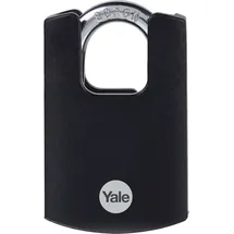 Yale Y121B/40/125/1 Vorhängeschloss 50mm Schwarz Schlüsselschloss