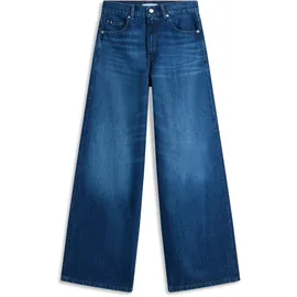 Tommy Hilfiger WIDE LEG Jeans aus reiner Baumwolle, Modell 'DNM NEW DOREEN 70 S', Jeansblau, 28/32