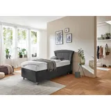 Westfalia Schlafkomfort Boxspringbett, in diversen Ausführungen grau